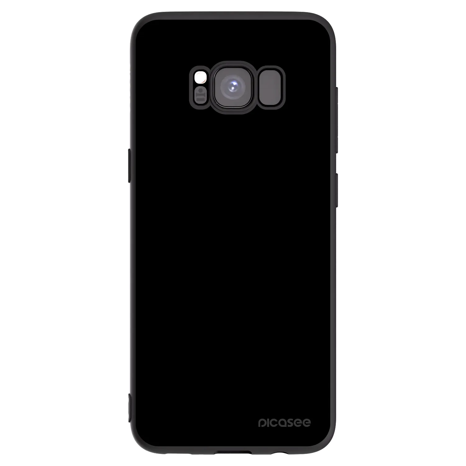 Picasee silikonový černý obal pro Samsung Galaxy S8 G950F - Black Bliss