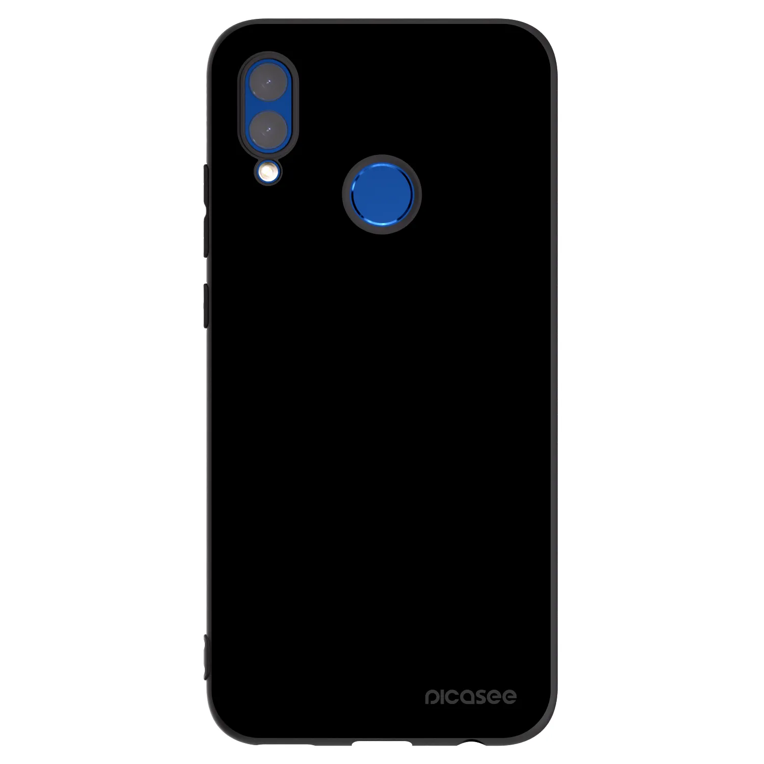 Picasee silikonový černý obal pro Huawei P Smart 2019 - Black Bliss