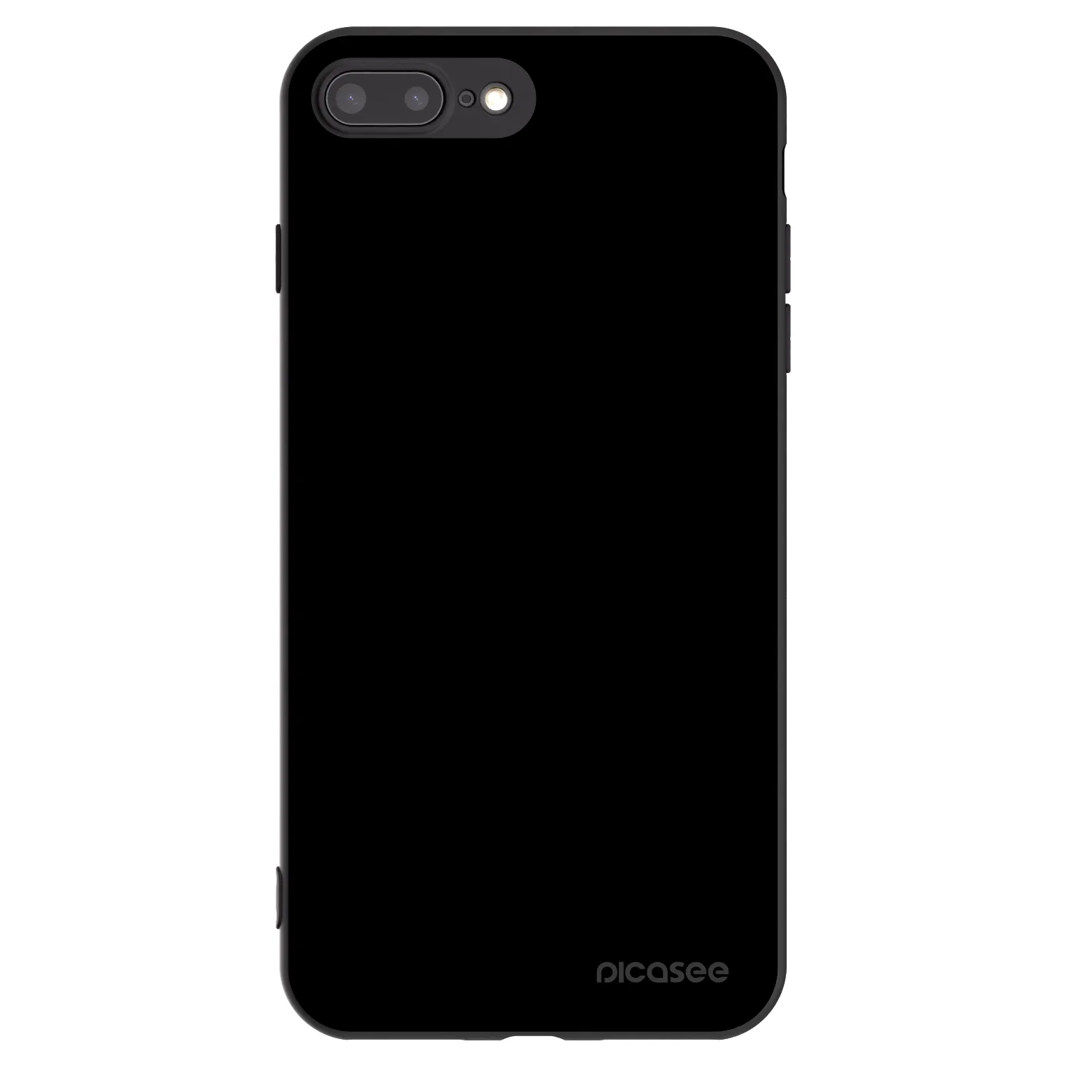 Picasee silikonový černý obal pro Apple iPhone 7 Plus - Black Bliss