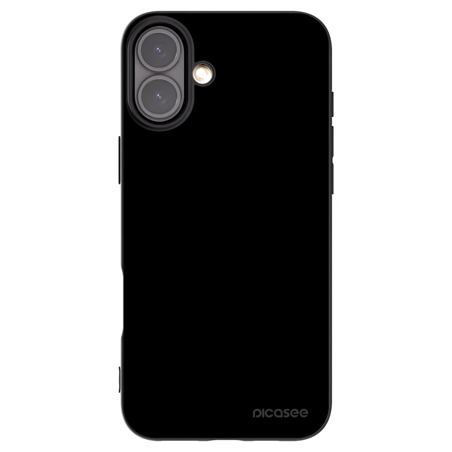 Picasee silikonový černý obal pro Apple iPhone 16 Plus - Black Bliss