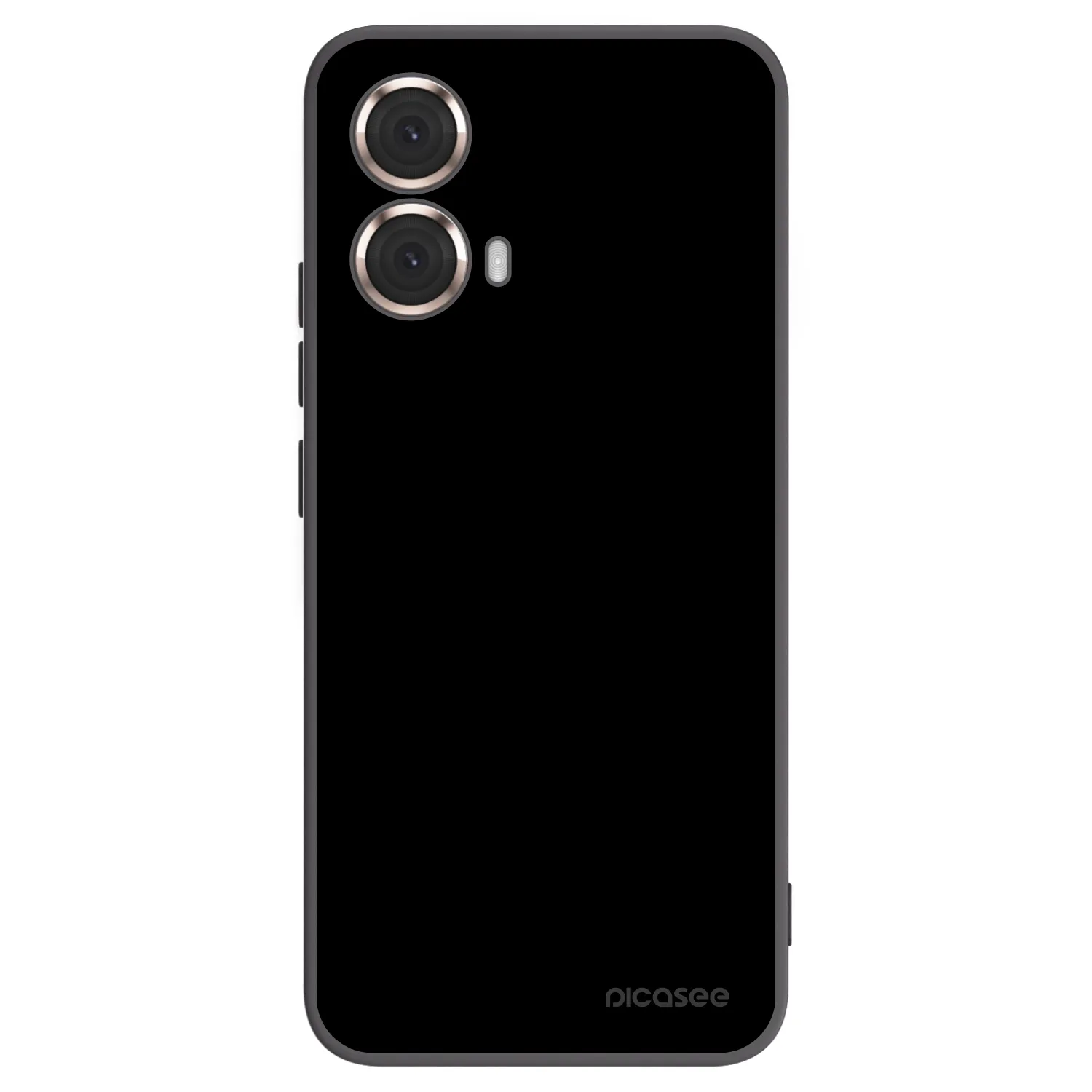 Picasee silikonový černý obal pro Motorola Moto G85 - Black Bliss