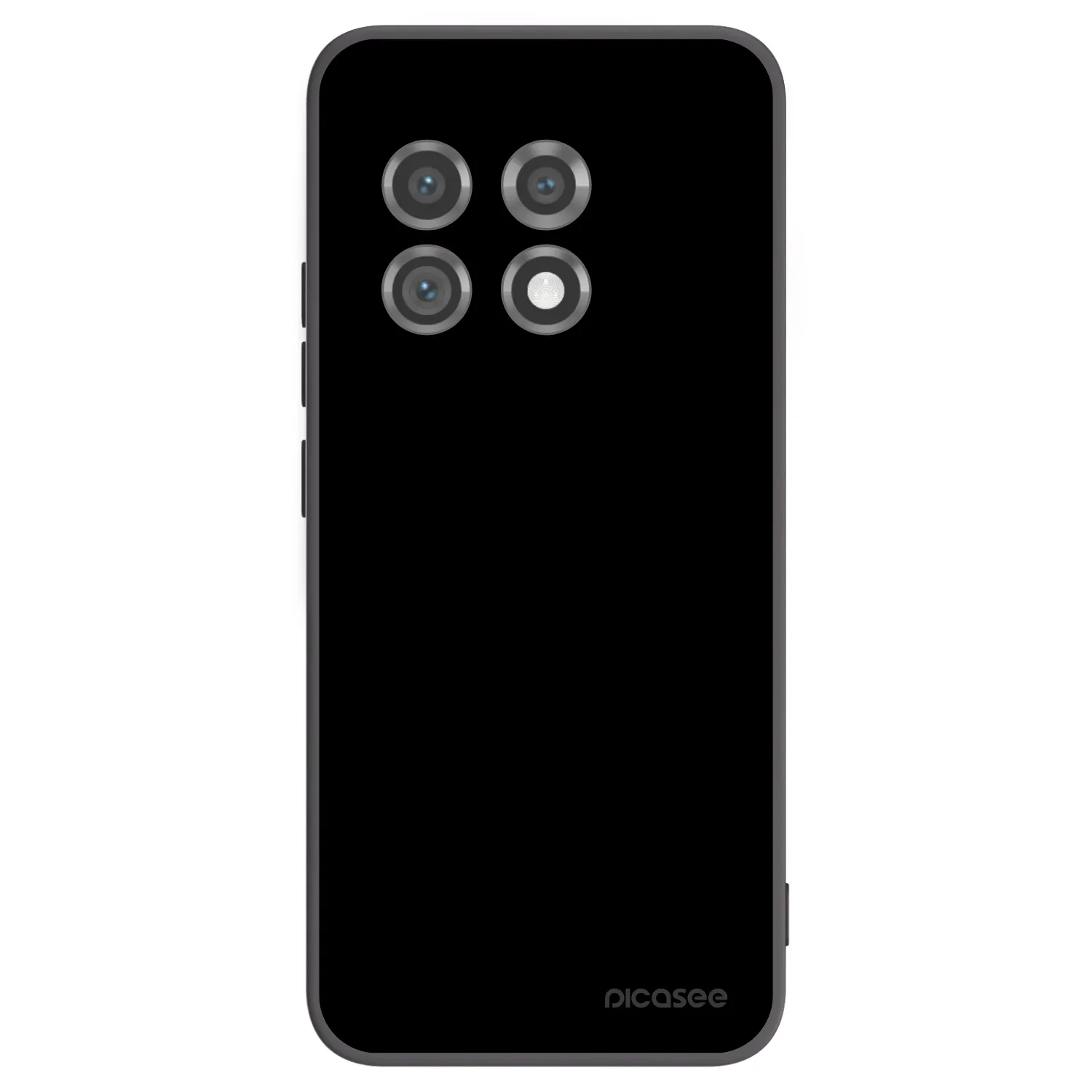 Picasee silikonový černý obal pro OnePlus 11 5G - Black Bliss