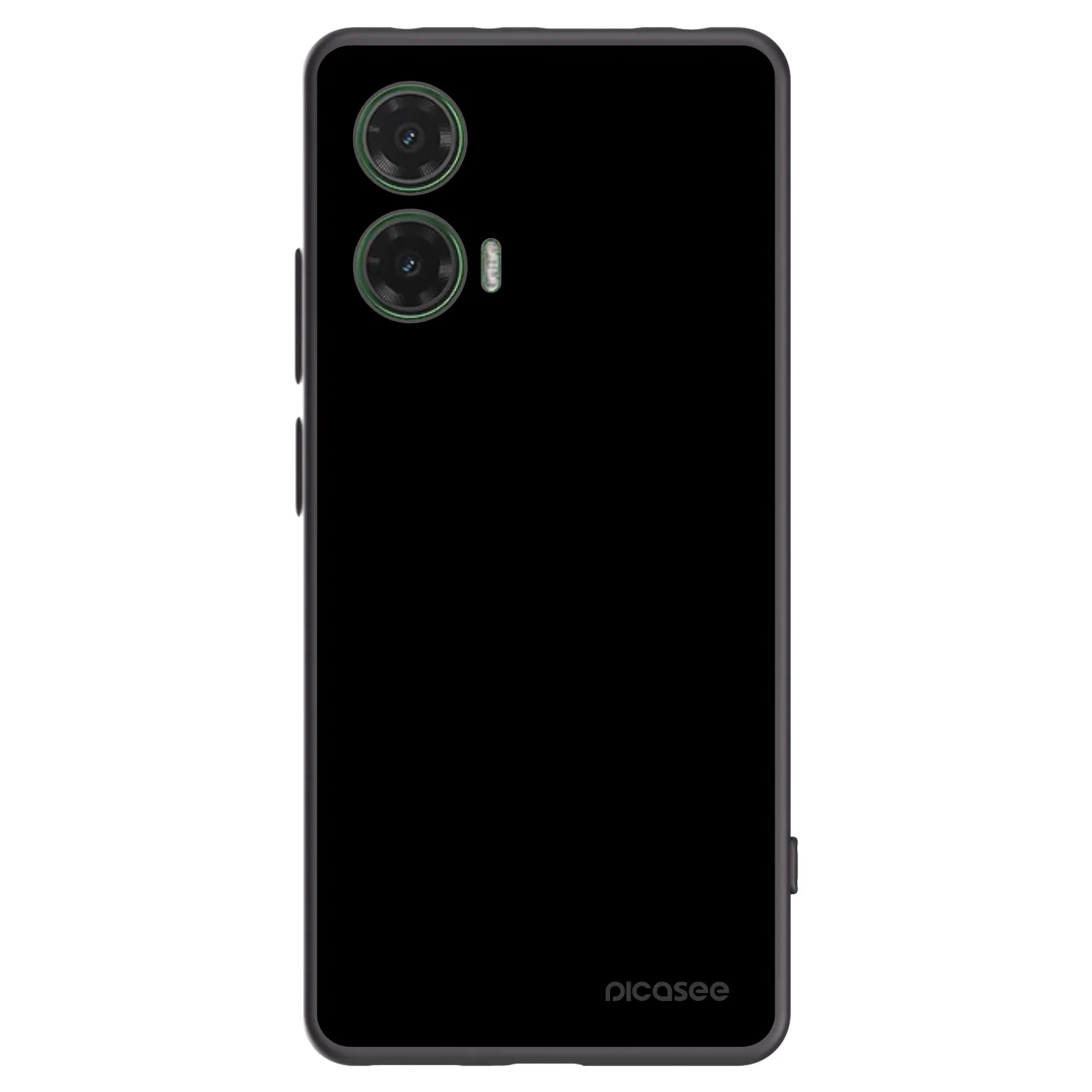 Picasee silikonový černý obal pro Motorola Moto G35 5G - Black Bliss