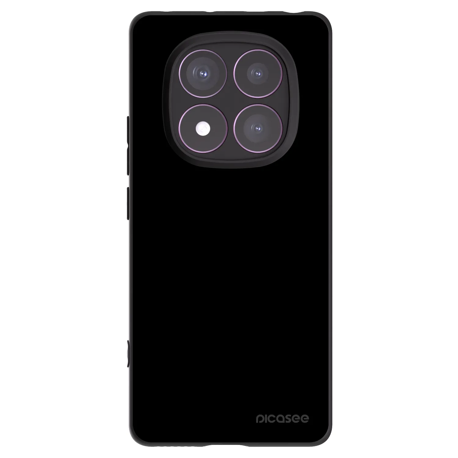 Picasee silikonový černý obal pro Xiaomi Redmi Note 14 Pro 4G - Black Bliss