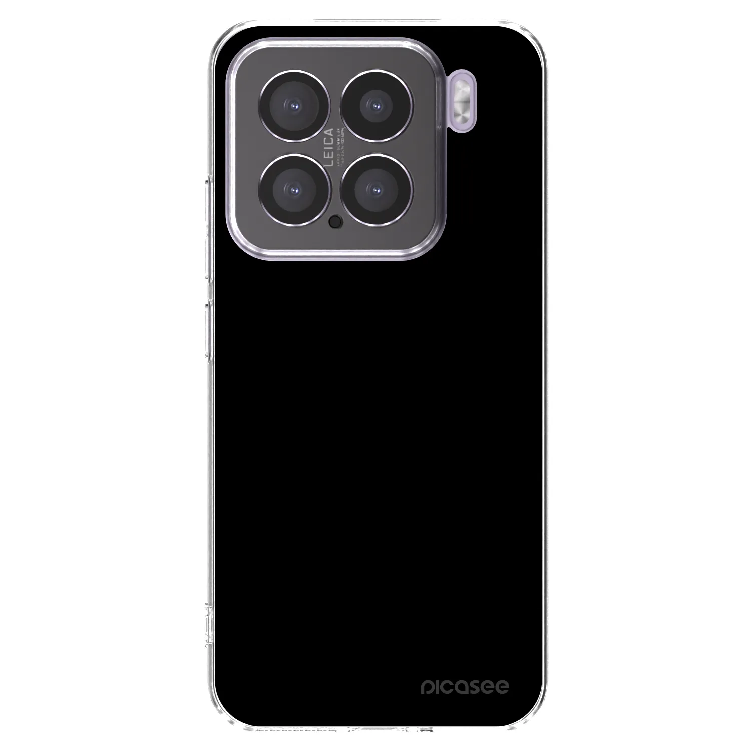 Picasee silikonový průhledný obal pro Xiaomi 15 - Black Bliss