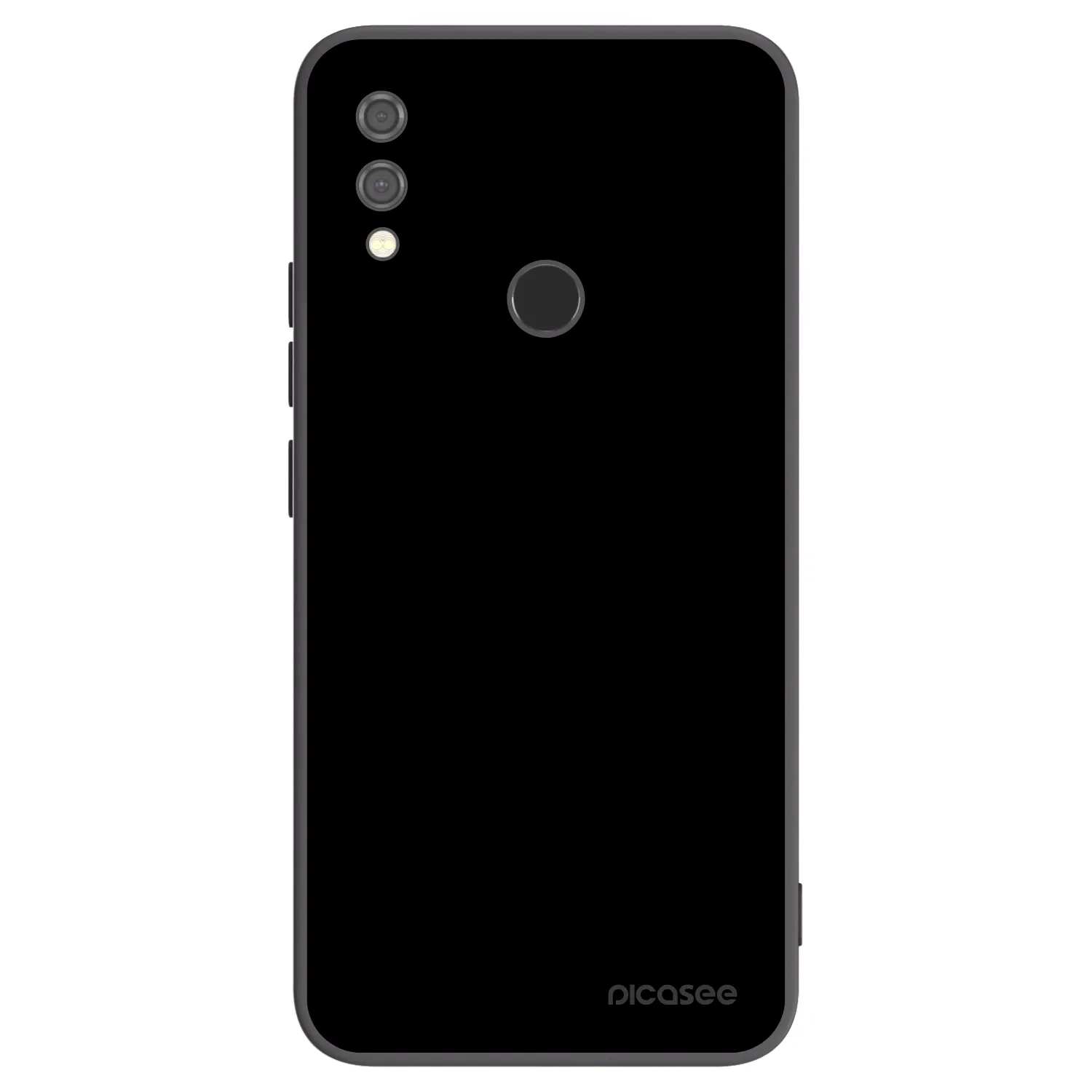 Picasee silikonový černý obal pro Xiaomi Redmi Note 7 - Black Bliss