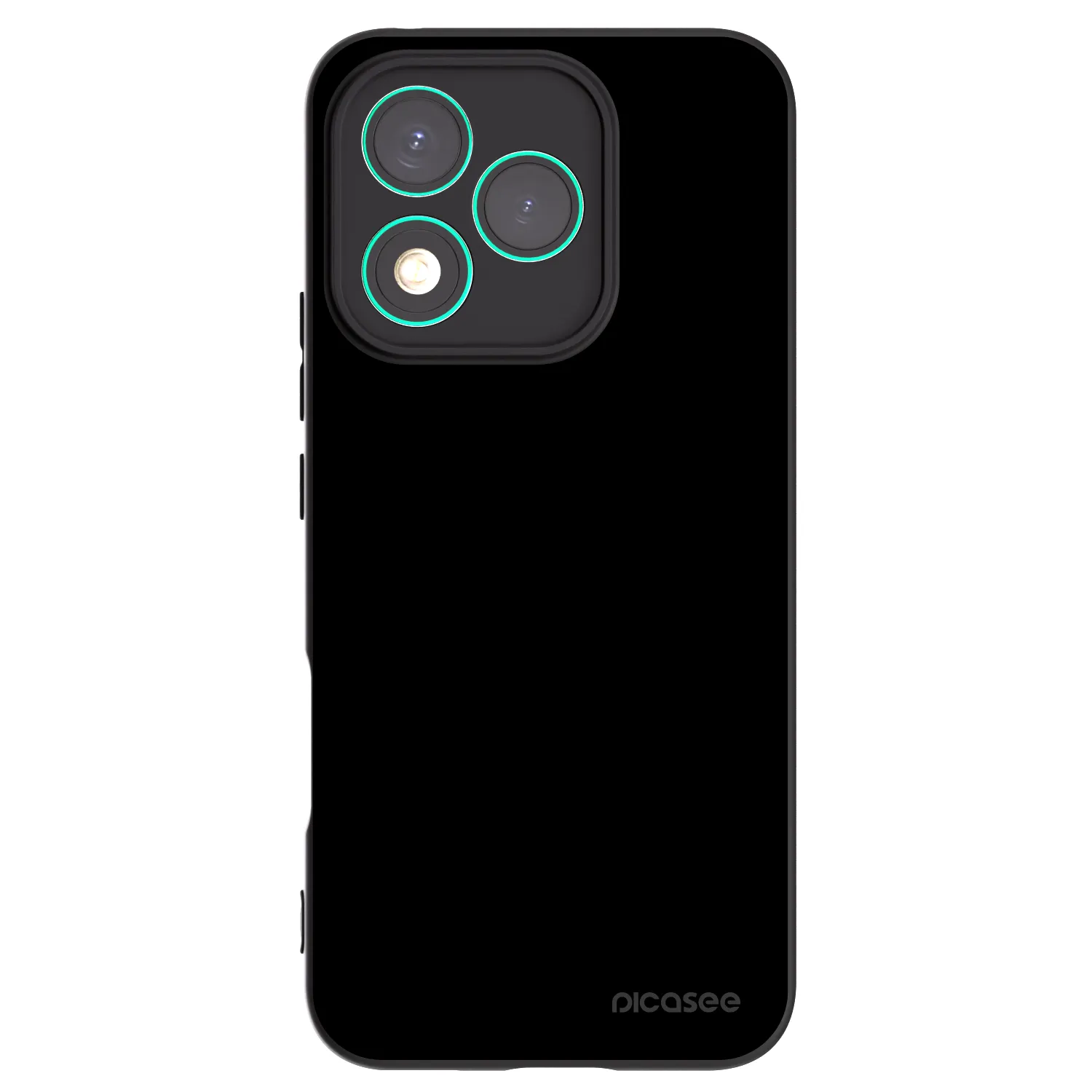 Picasee silikonový černý obal pro Honor 400 Lite 5G - Black Bliss