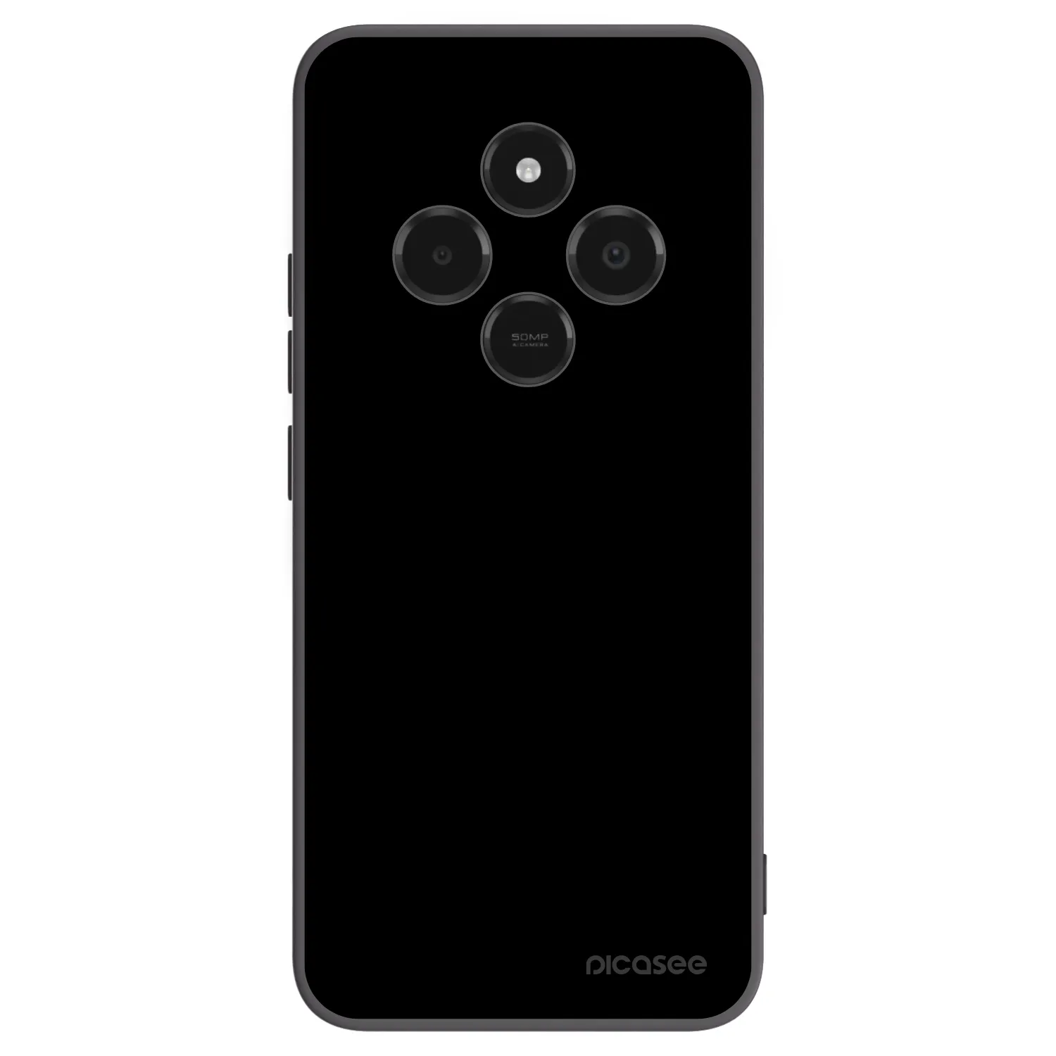 Picasee silikonový černý obal pro Xiaomi Poco C75 - Black Bliss