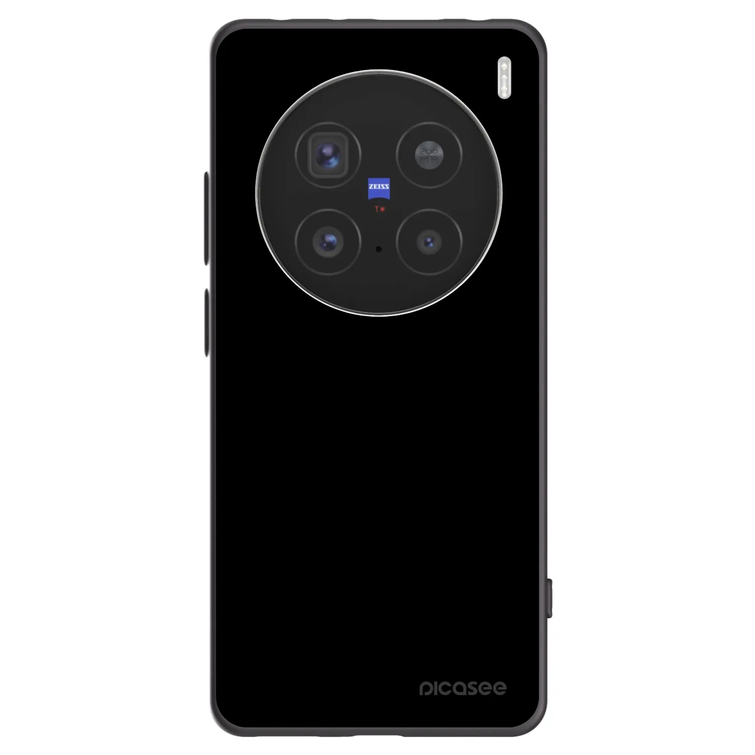 Picasee silikonový černý obal pro Vivo X200 Pro - Black Bliss