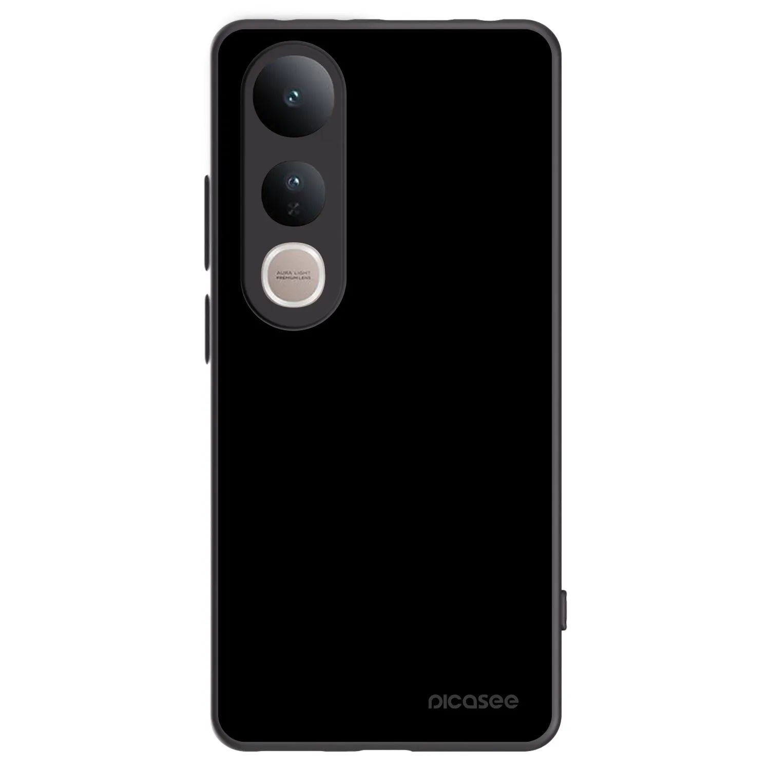 Picasee silikonový černý obal pro Vivo V50 Lite 5G - Black Bliss