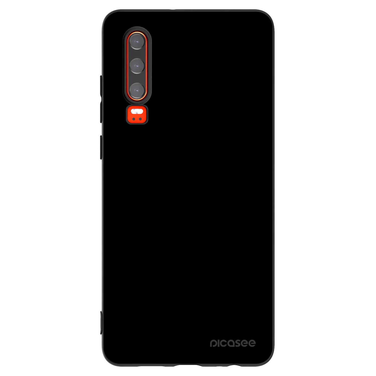 Picasee silikonový černý obal pro Huawei P30 - Black Bliss