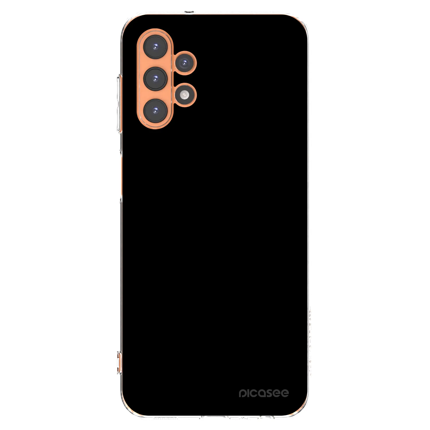 Picasee silikonový průhledný obal pro Samsung Galaxy A13 5G - Black Bliss