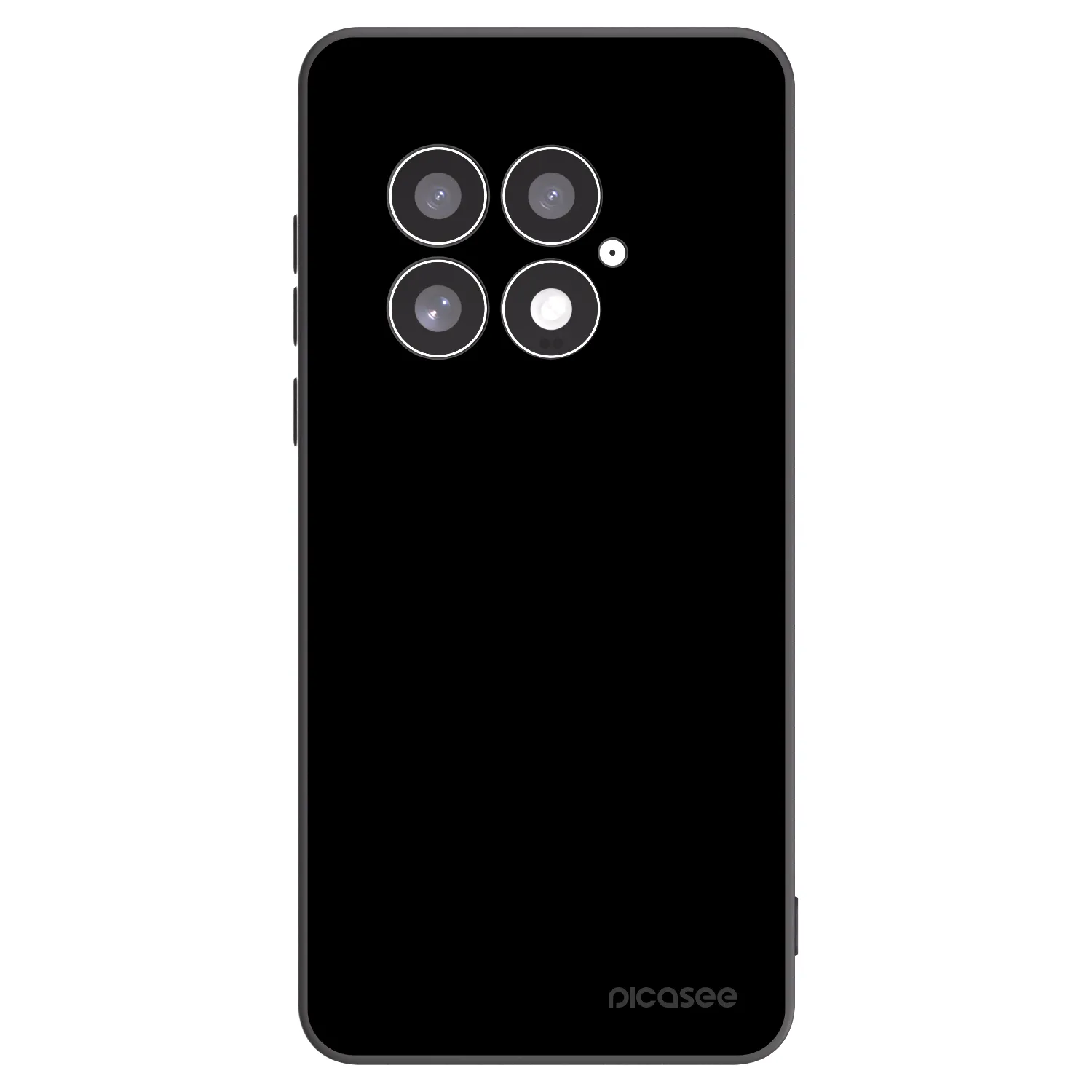 Picasee silikonový černý obal pro OnePlus 13 5G - Black Bliss