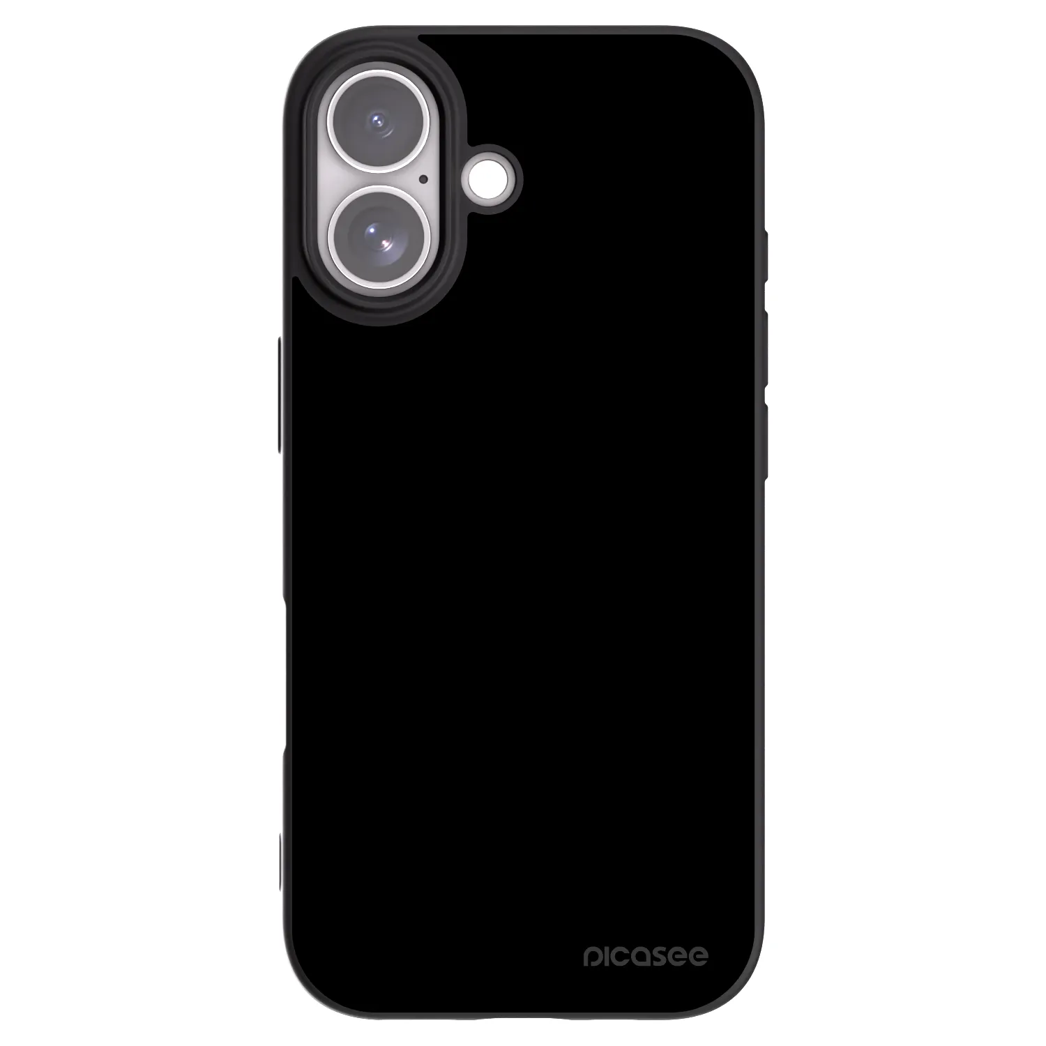 Picasee silikonový černý obal pro Apple iPhone 17 - Black Bliss