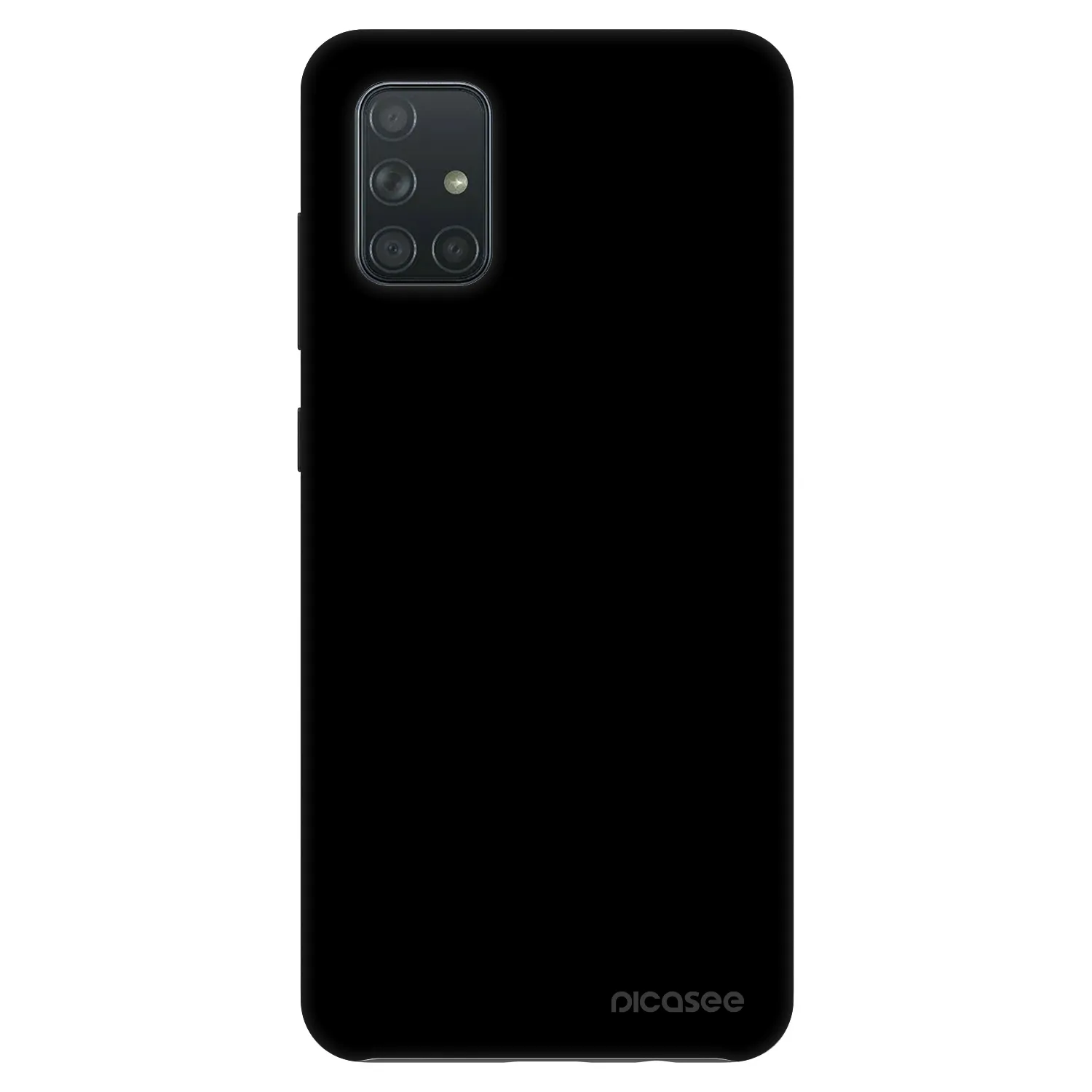 Picasee Fashion Case pro Samsung Galaxy A71 A715F - Black Bliss