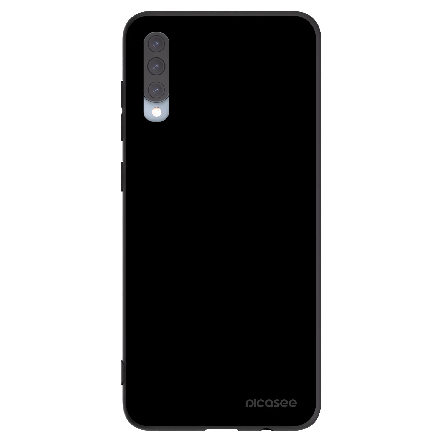 Picasee silikonový černý obal pro Samsung Galaxy A70 A705F - Black Bliss