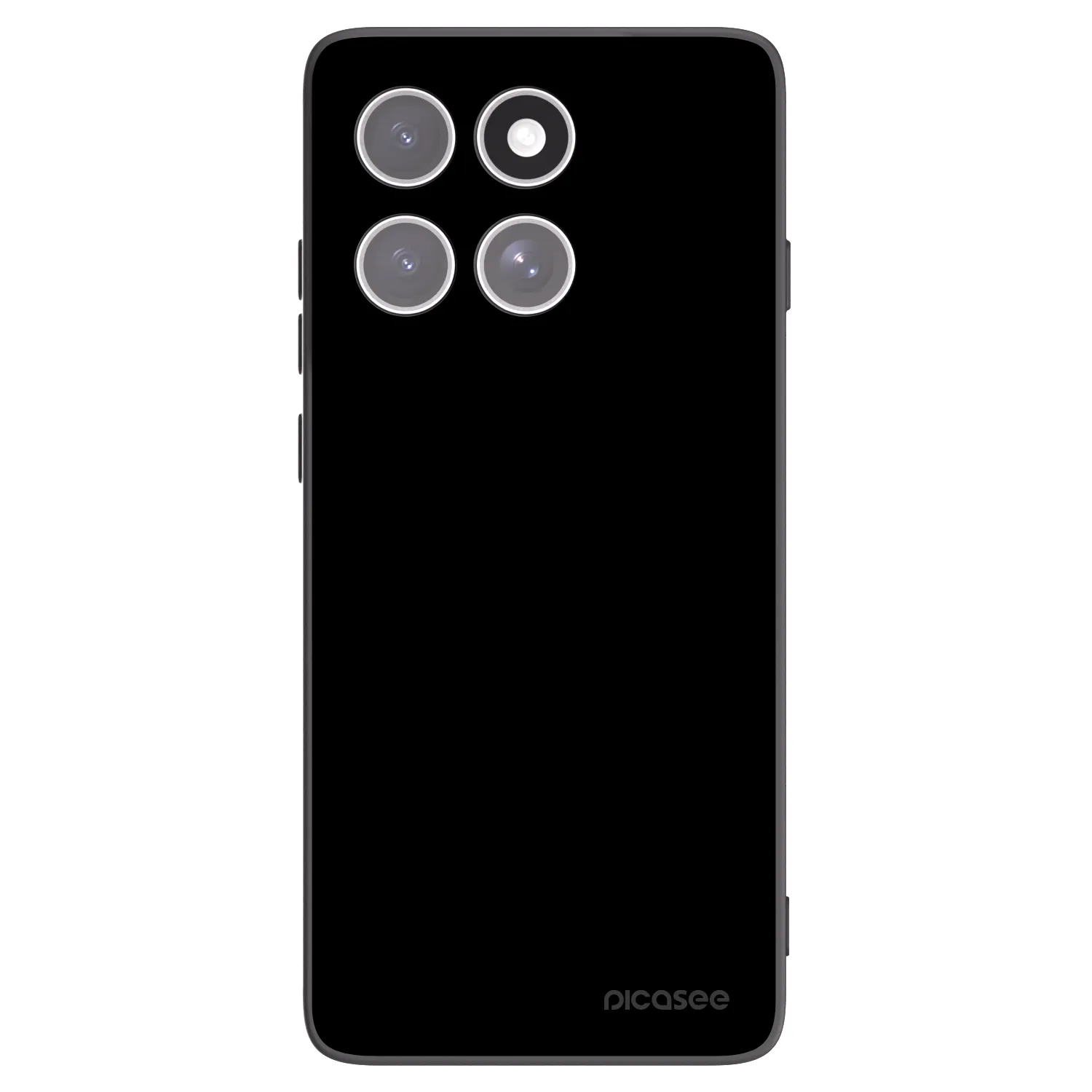 Picasee silikonový černý obal pro Motorola Edge 60 Pro - Black Bliss