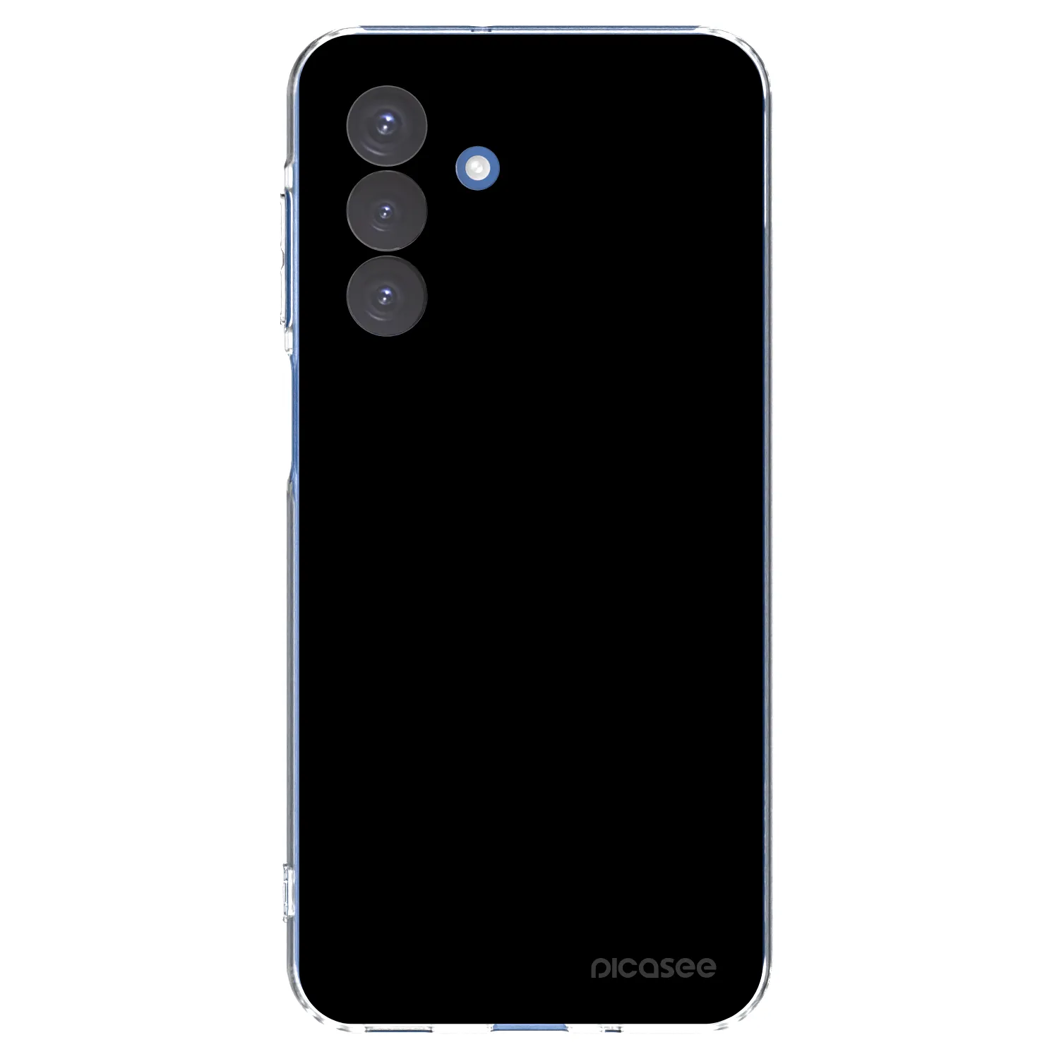 Picasee silikonový průhledný obal pro Samsung Galaxy A17 5G - Black Bliss