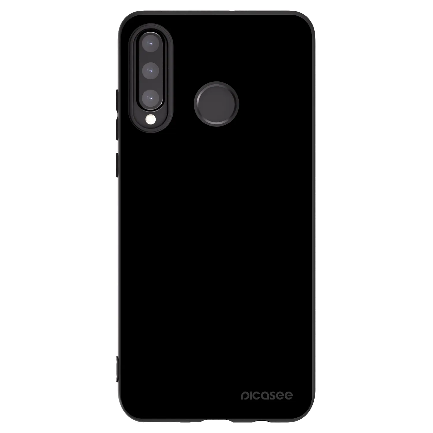 Picasee silikonový černý obal pro Huawei P30 Lite - Black Bliss