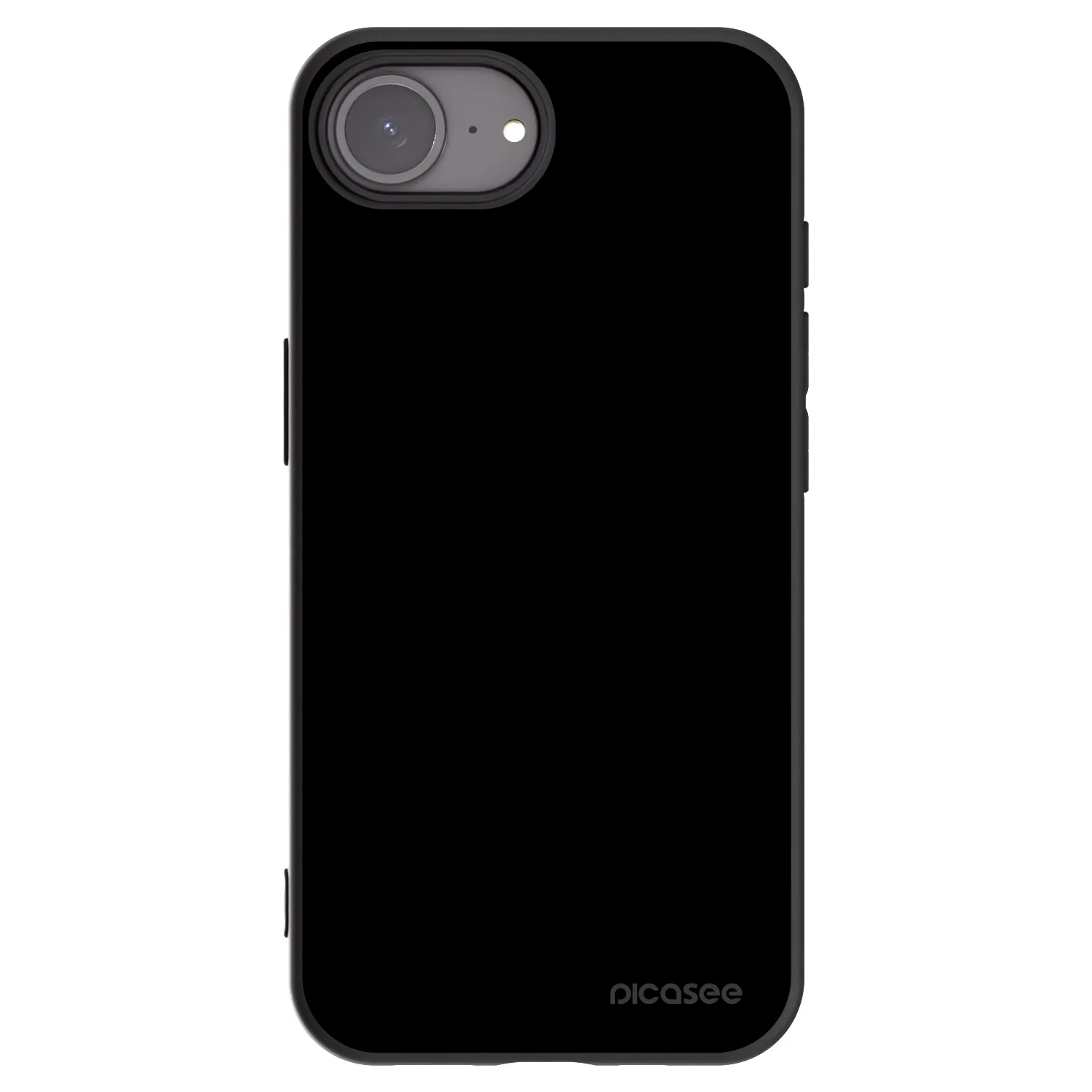 Picasee silikonový černý obal pro Apple iPhone 17e - Black Bliss