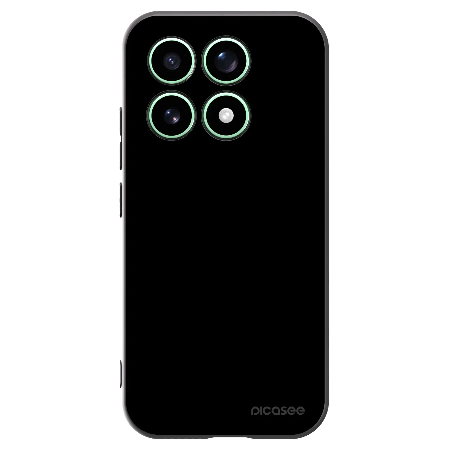 Picasee silikonový černý obal pro Xiaomi 17 - Black Bliss