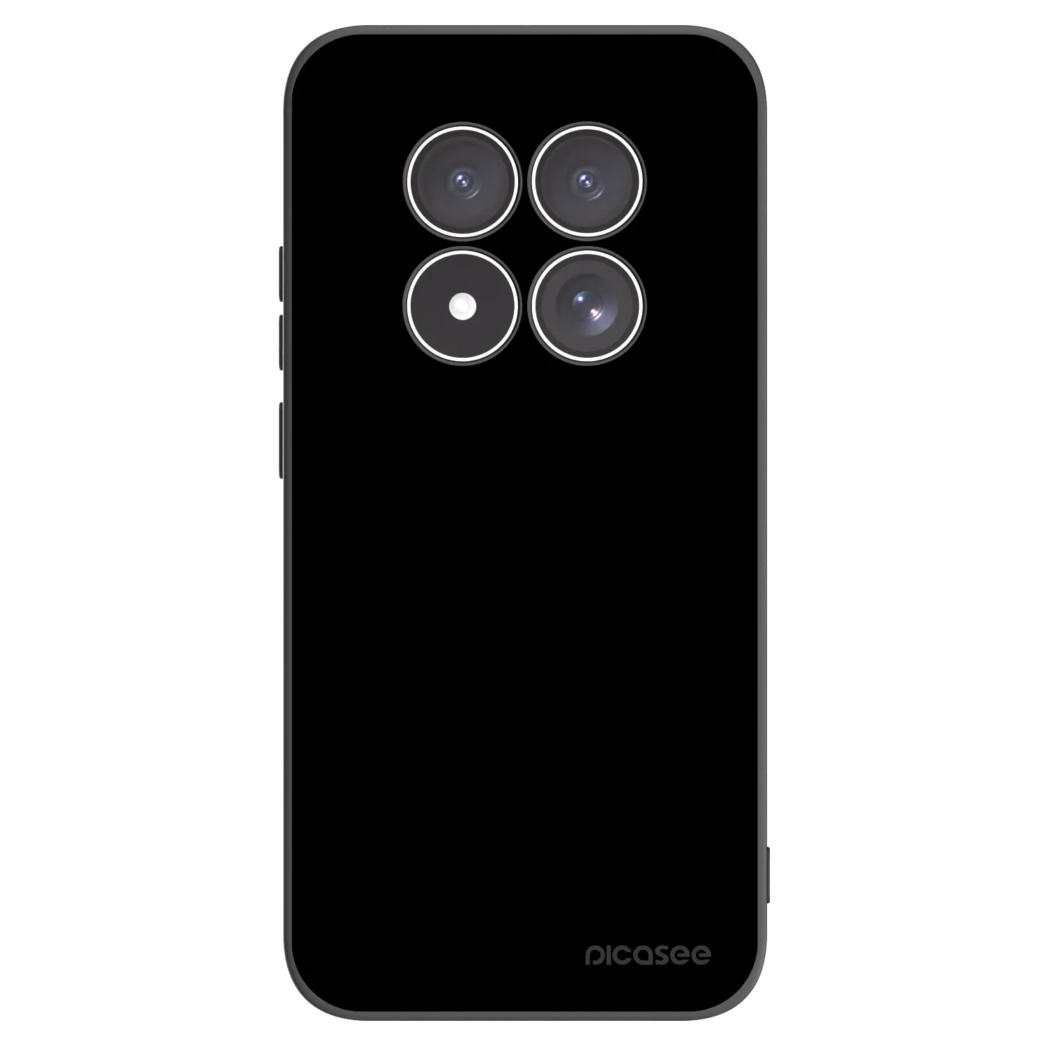 Picasee silikonový černý obal pro Xiaomi Redmi Note 15 Pro 5G - Black Bliss