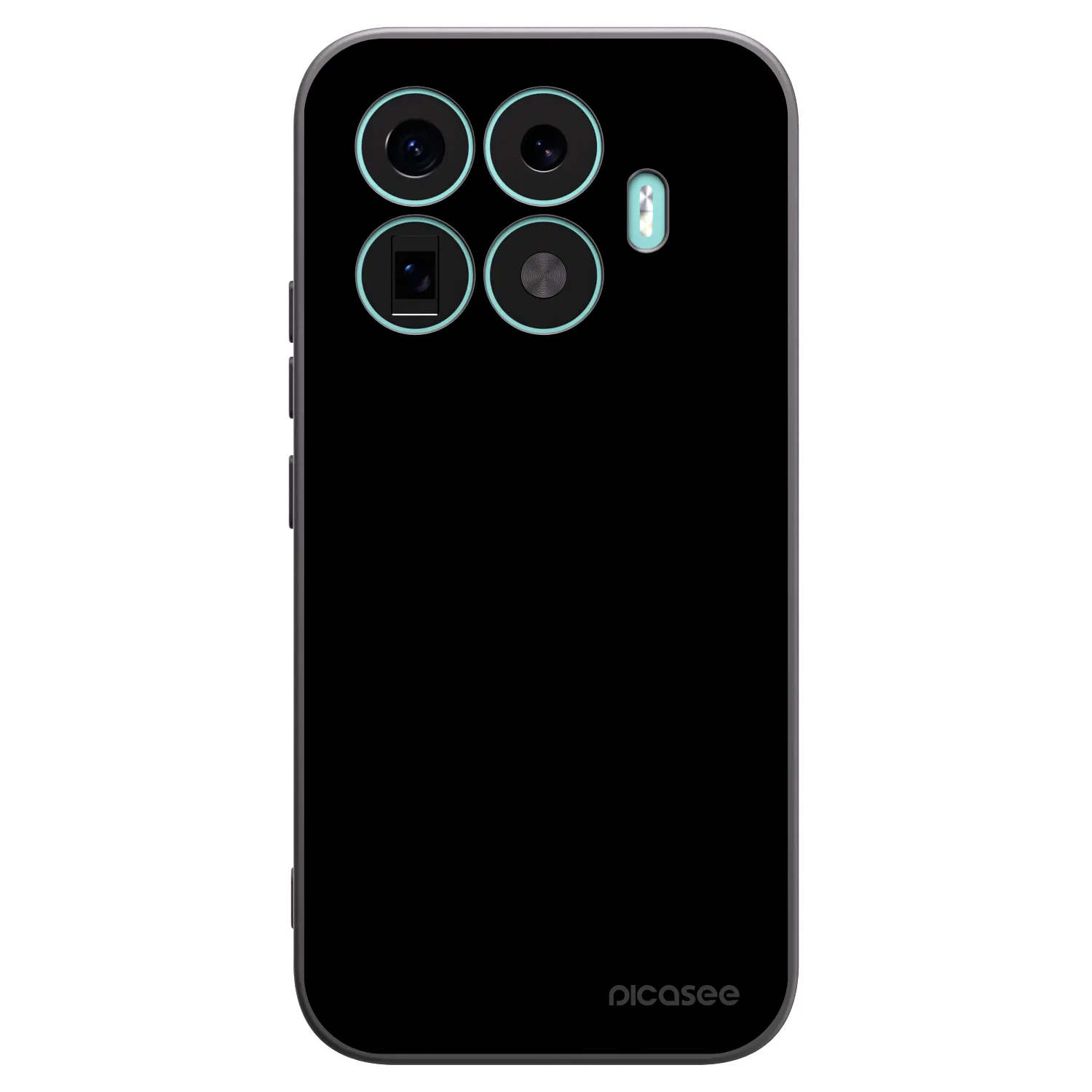 Picasee silikonový černý obal pro Xiaomi 17T - Black Bliss