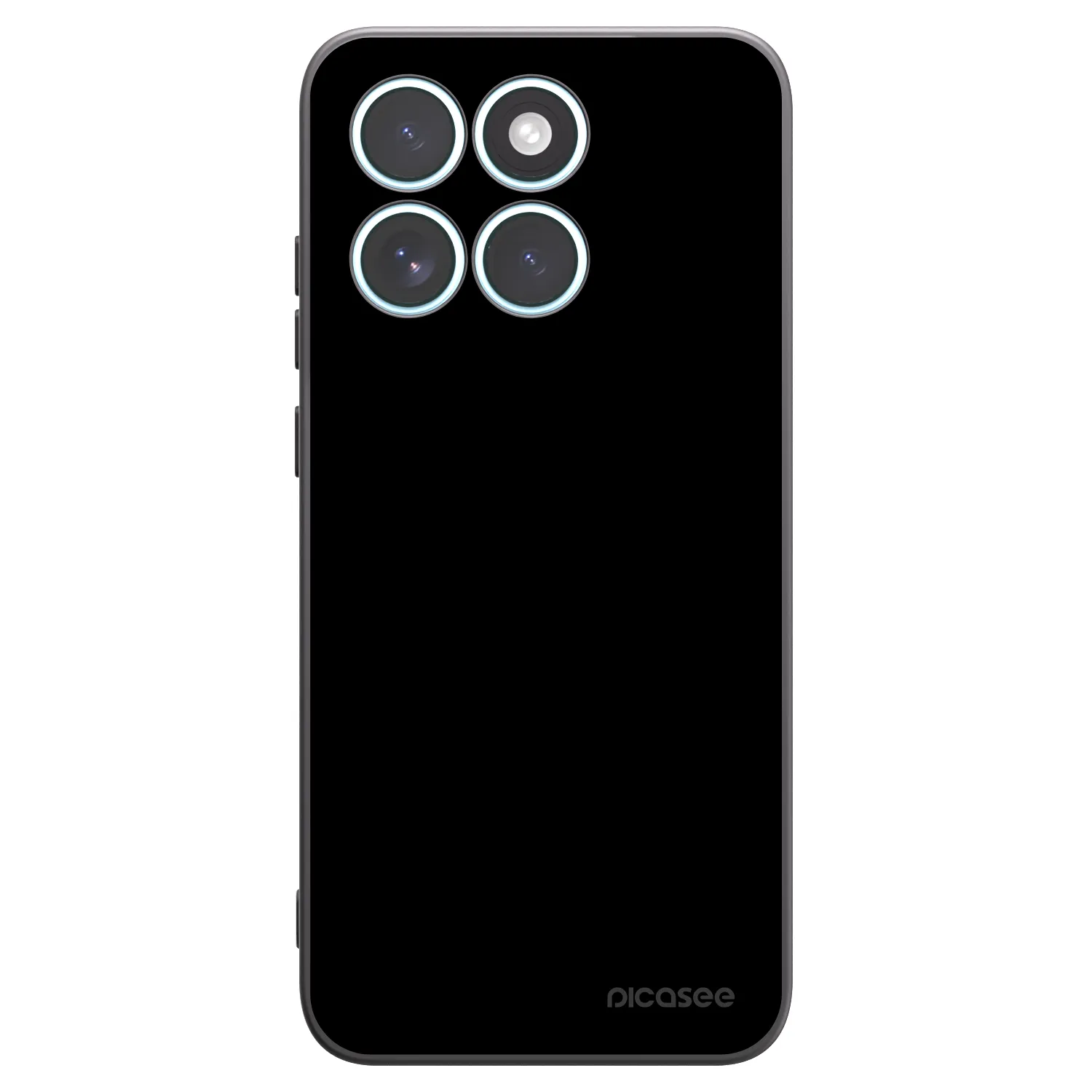 Picasee silikonový černý obal pro Motorola Edge 70 Fusion - Black Bliss