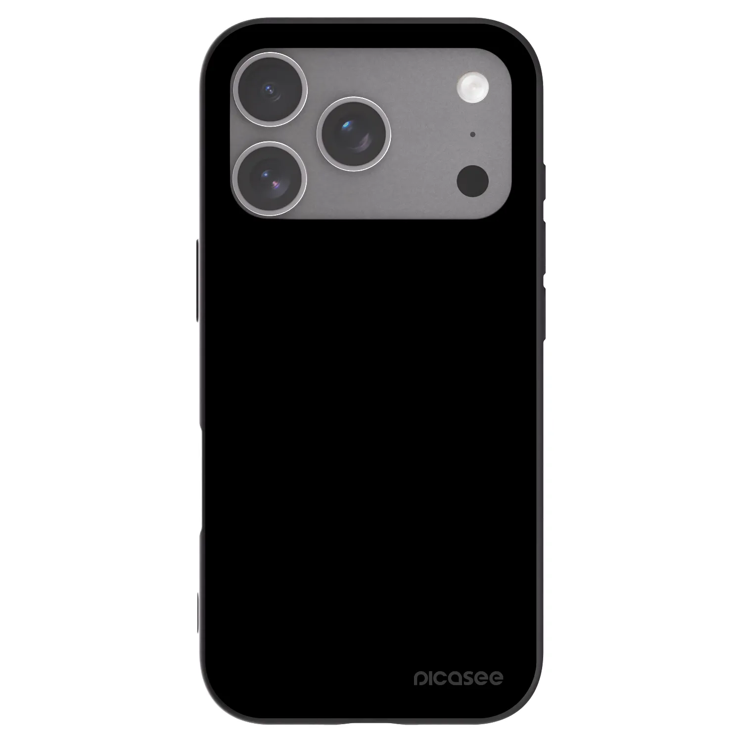Picasee silikonový černý obal pro Apple iPhone 18 Pro - Black Bliss