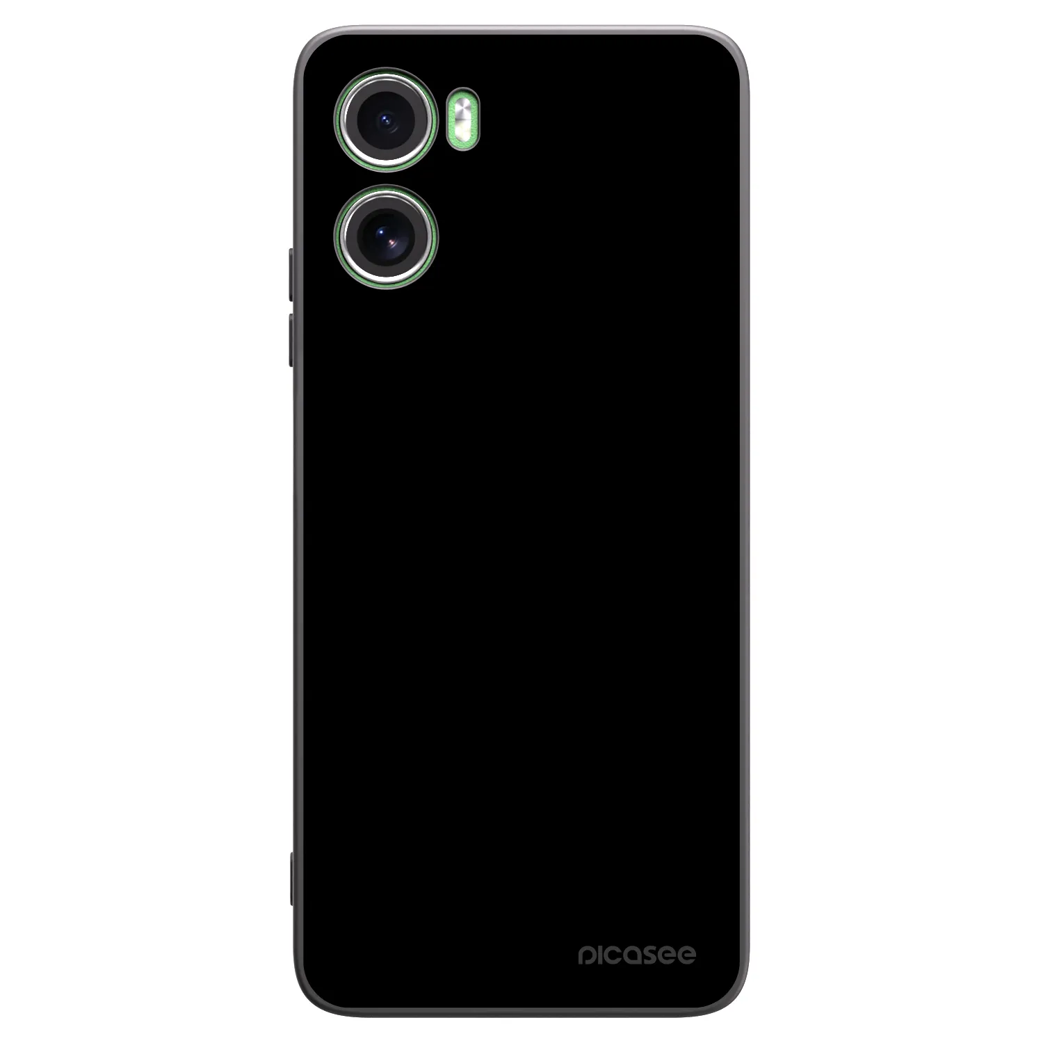 Picasee silikonový černý obal pro Motorola Moto G06 - Black Bliss