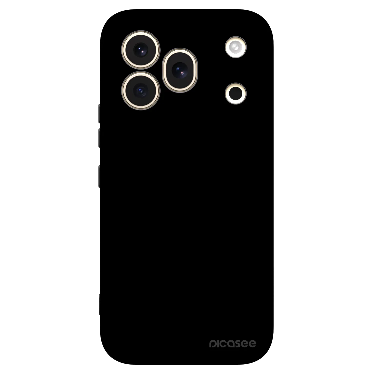 Picasee silikonový černý obal pro Honor 600 Pro - Black Bliss