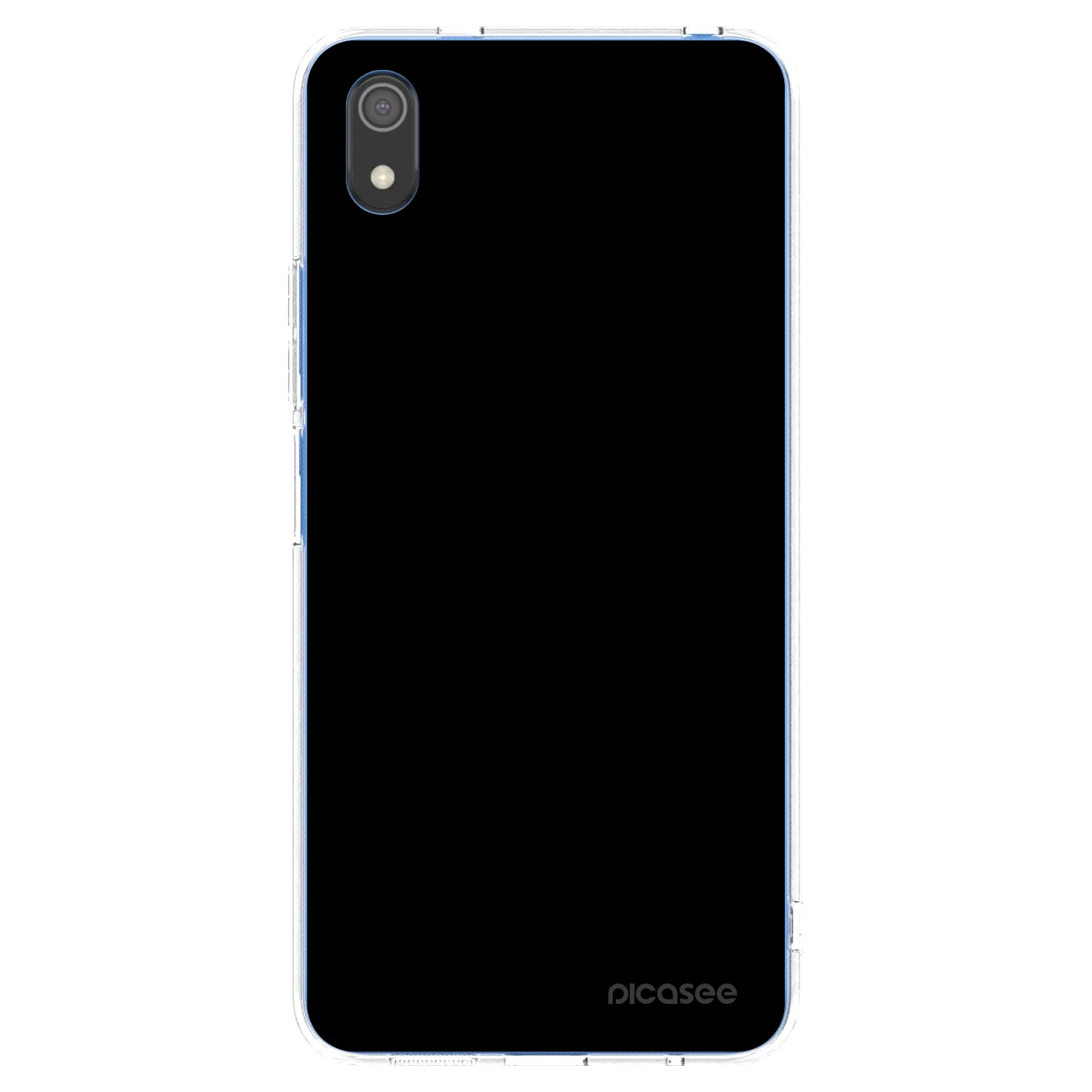 Picasee silikonový průhledný obal pro Xiaomi Redmi 7A - Black Bliss