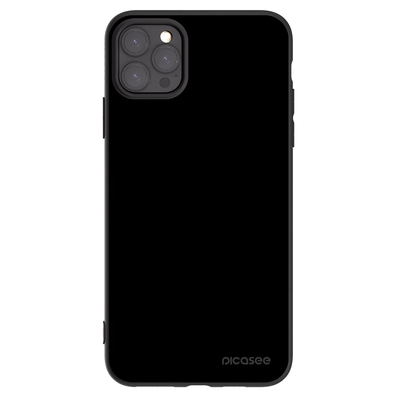 Picasee silikonový černý obal pro Apple iPhone 11 Pro Max - Black Bliss