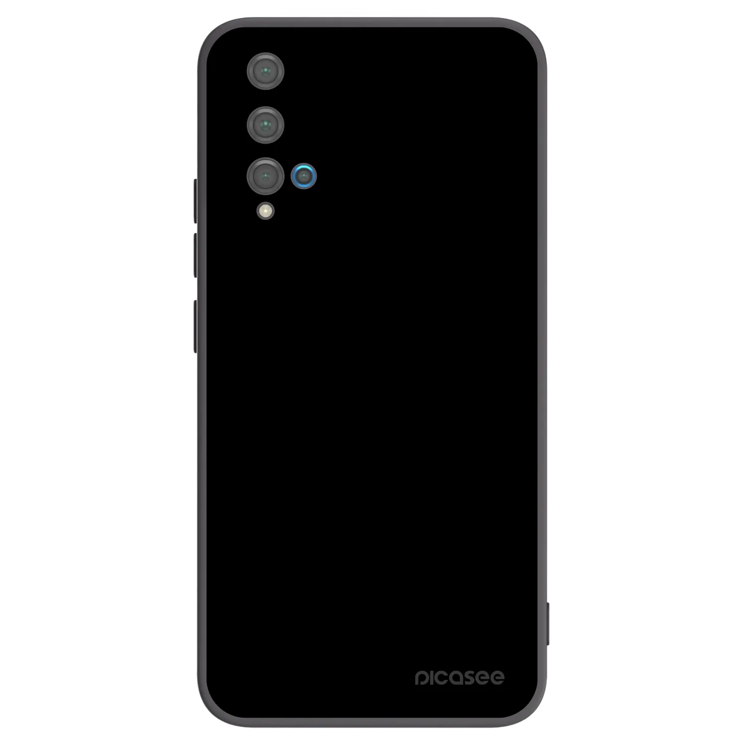 Picasee silikonový černý obal pro Huawei Nova 5T - Black Bliss