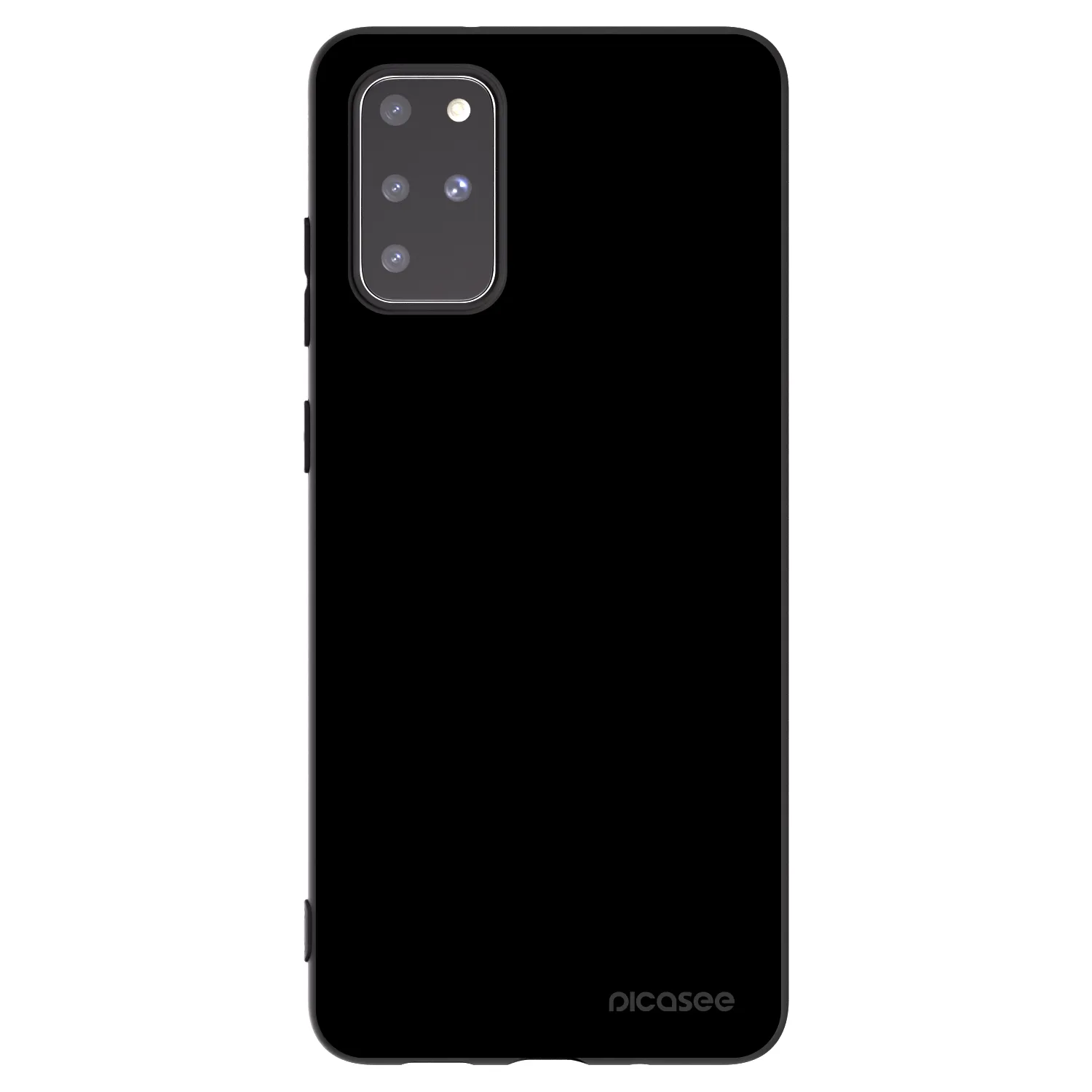 Picasee silikonový černý obal pro Samsung Galaxy S20+ G985F - Black Bliss