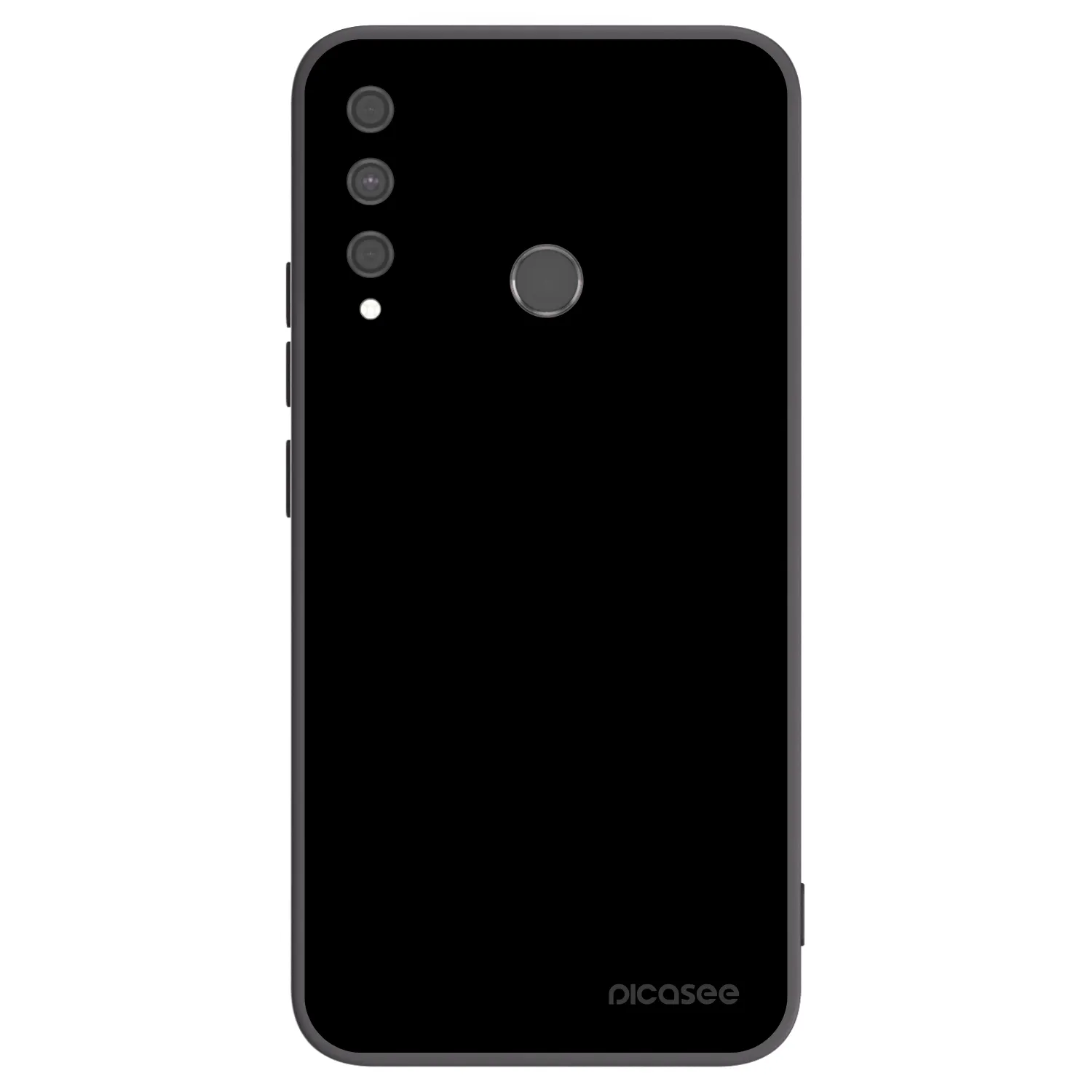 Picasee silikonový černý obal pro Huawei P40 Lite E - Black Bliss
