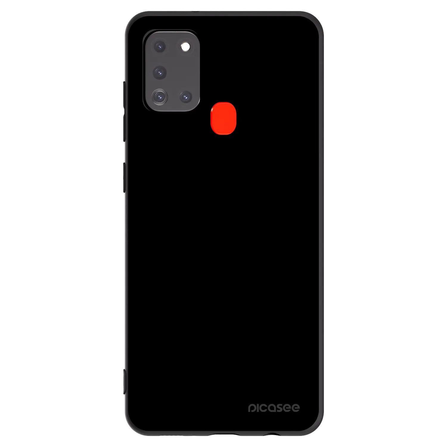 Picasee silikonový černý obal pro Samsung Galaxy A21s - Black Bliss