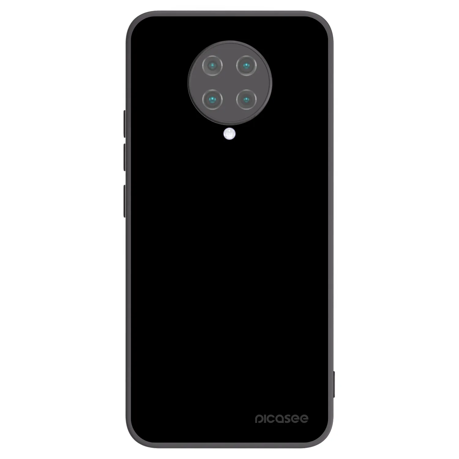 Picasee silikonový černý obal pro Xiaomi Poco F2 Pro - Black Bliss