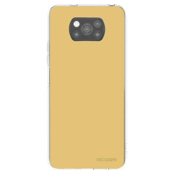 Picasee silikonový černý obal pro Xiaomi Poco X3 - Canary Crystal