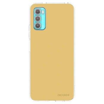 Picasee silikonový průhledný obal pro Motorola Moto G60 - Canary Crystal