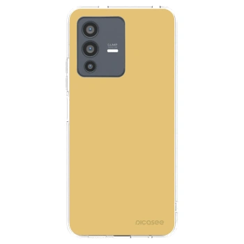 Picasee silikonový průhledný obal pro Vivo V23 5G - Canary Crystal
