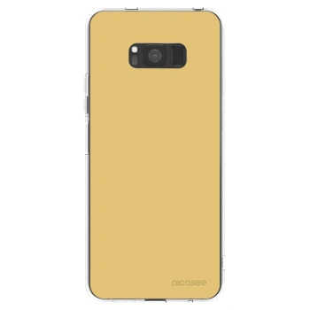 Picasee silikonový průhledný obal pro Samsung Galaxy S8 G950F - Canary Crystal