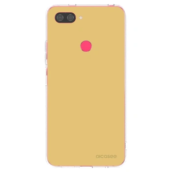 Picasee silikonový průhledný obal pro Xiaomi Mi 8 Lite - Canary Crystal
