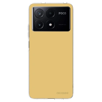 Picasee silikonový průhledný obal pro Xiaomi Poco X6 Pro - Canary Crystal