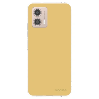 Picasee silikonový průhledný obal pro Motorola Moto G53 5G - Canary Crystal