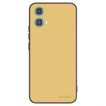 Picasee silikonový černý obal pro Motorola Moto G34 5G - Canary Crystal