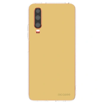 Picasee silikonový průhledný obal pro Huawei P30 - Canary Crystal