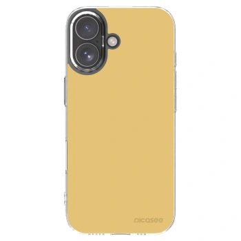 Picasee silikonový průhledný obal pro Apple iPhone 17 - Canary Crystal