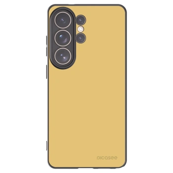 Picasee silikonový černý obal pro Samsung Galaxy S26 Ultra - Canary Crystal
