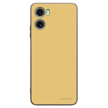 Picasee silikonový černý obal pro Motorola Moto G06 - Canary Crystal